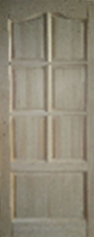 В-7 Дверное полотно, сосна, тип Волна В-7