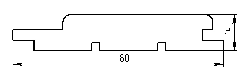 Отделочная рейка Евро сращённая Отделочная рейка Евро сращённая Цена от 42 руб./пог.м.
