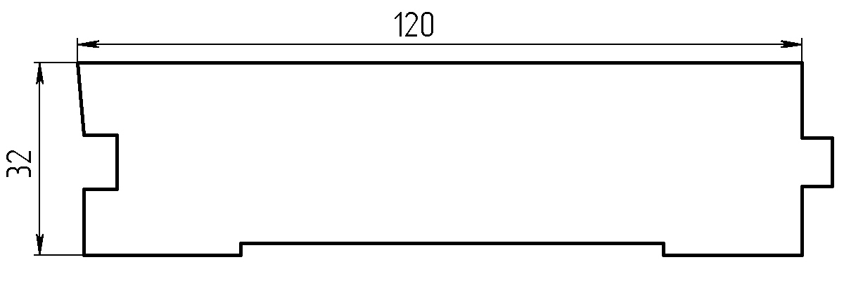 Половая рейка сращённая Половая рейка сращённая Цена от 70 руб./пог.м.