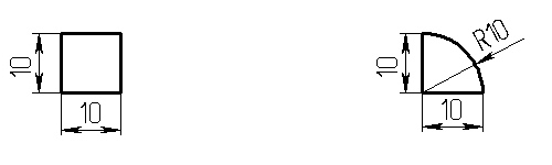 Штапик квадратный Штапик квадратный Цена от 3 руб./пог.м.